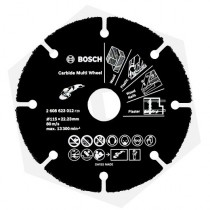 Disco de Corte Diamantado para Madera Bosch Carbide Multi Wheel - 115 mm