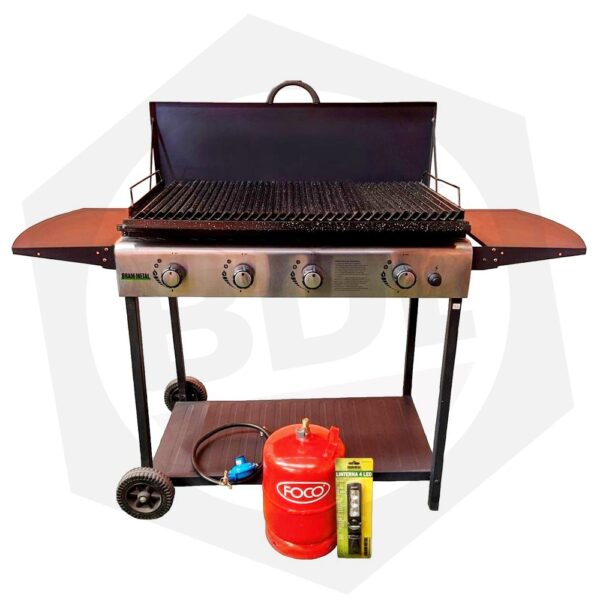 Parrilla a Gas Bram Metal 21181/9