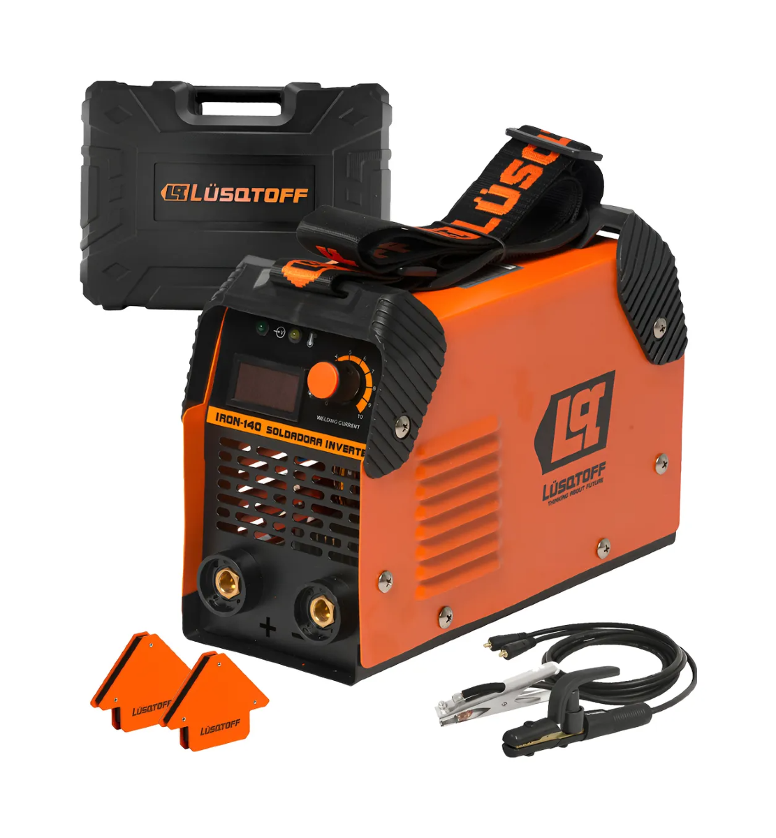 Soldadora Inverter Lusqtoff MEGAIRON 140-9 – 220 V / 120 AMP