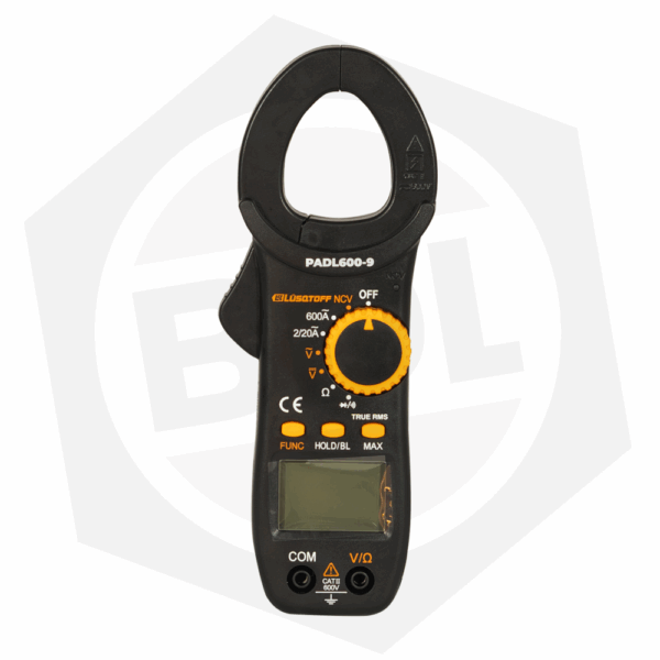 Pinza Amperométrica Digital Lusqtoff PADL600-9 BLACK SERIES