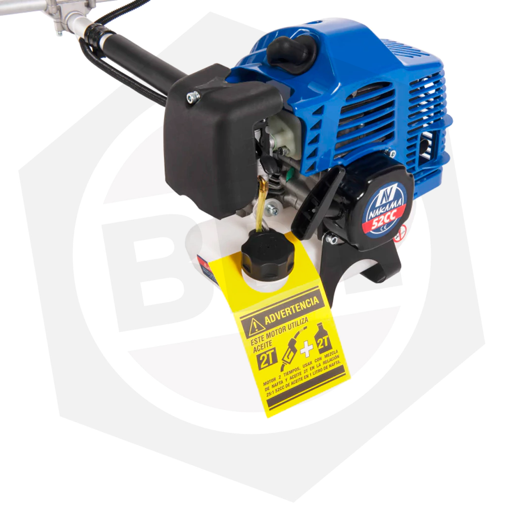 Desmalezadora Nakama NK-520CC – 52 CC / 3.2 HP