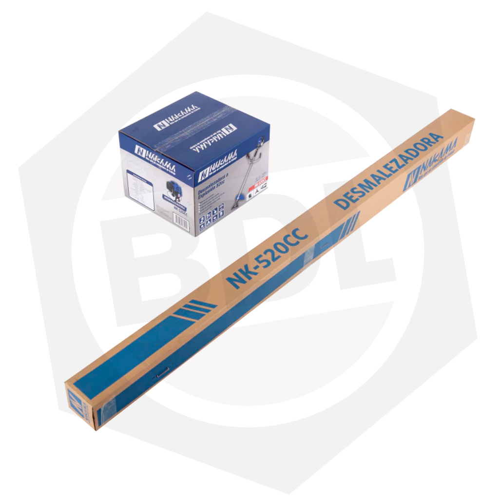 Desmalezadora Nakama NK-520CC – 52 CC / 3.2 HP
