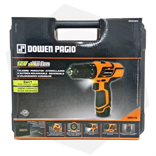 Taladro Atornillador Dowen Pagio 9992983 – 18 V / 1 Batería