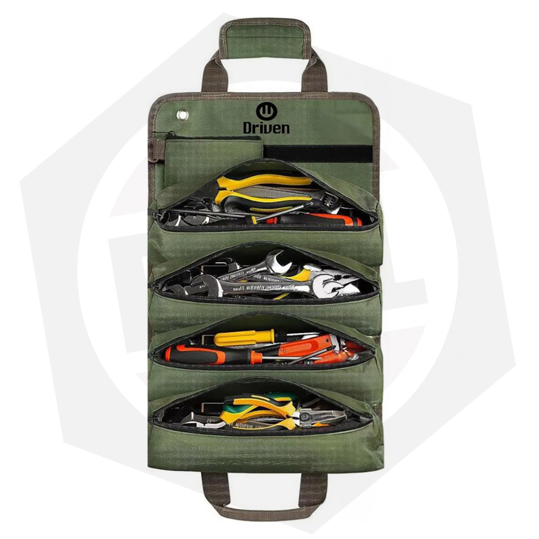 Bolso para Herramientas Enrollable Driven MD-0020/V – C/Manija / Verde