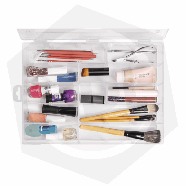 Organizador Plastico Transparente Tramontina 43804/303 – 25 compartimentos