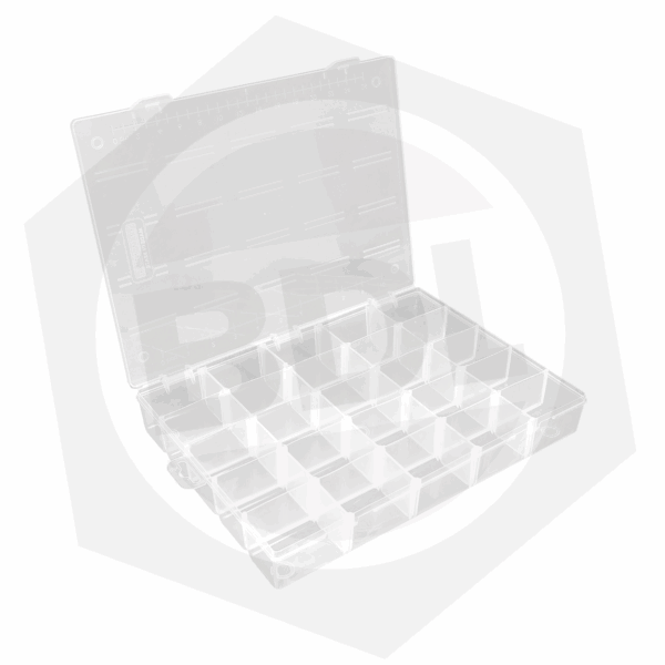 Organizador Plastico Transparente Tramontina 43804/303 – 25 compartimentos
