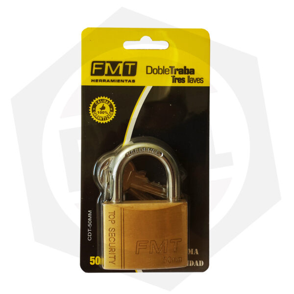 Candado de Bronce FMT CDT-50MM