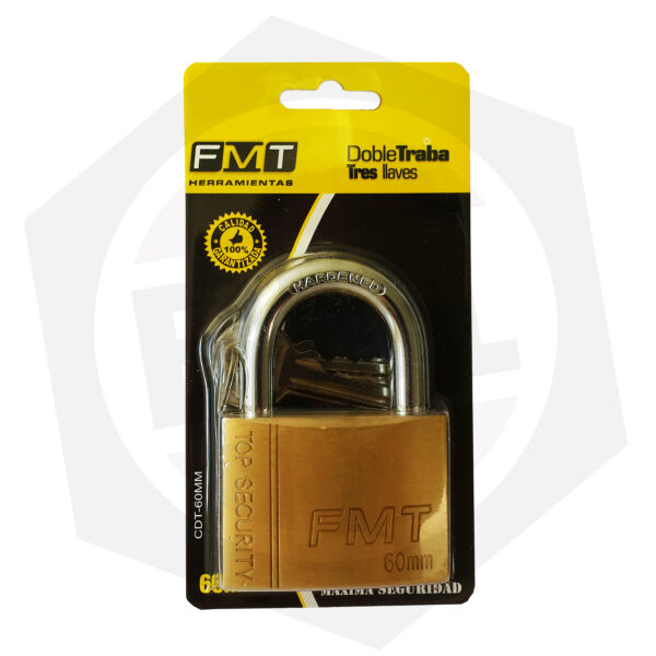 Candado de Bronce FMT CDT-60MM