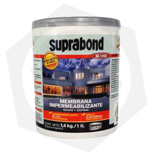 Impermeabilizante Techos y Azoteas M-1000 Suprabond – 1 L