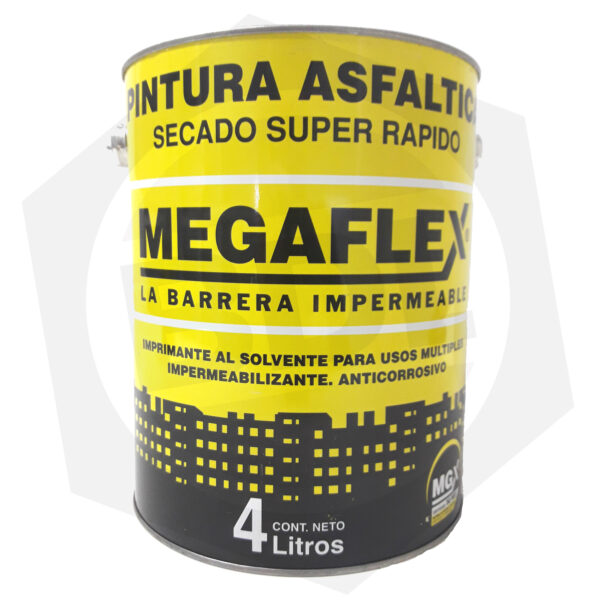 Pintura Asfáltica Megaflex – 4 L