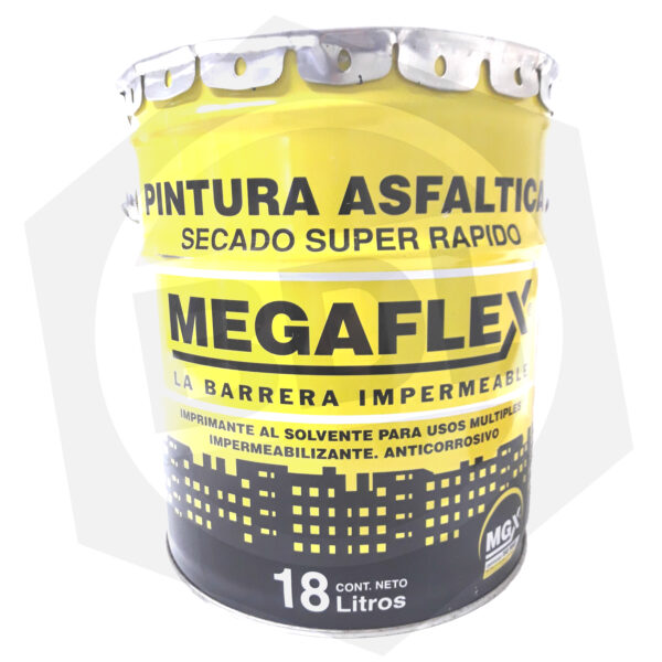 Pintura Asfáltica Megaflex – 18 L