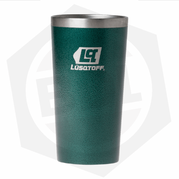 Vaso Térmico Lusqtoff VTL430-8V – Acero Inoxidable / Verde / 430 ml