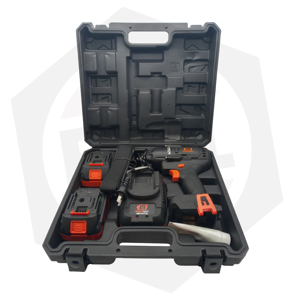 Llave de Impacto Inalambrica Lusqtoff LIL800-9BK Black Series – 18V.