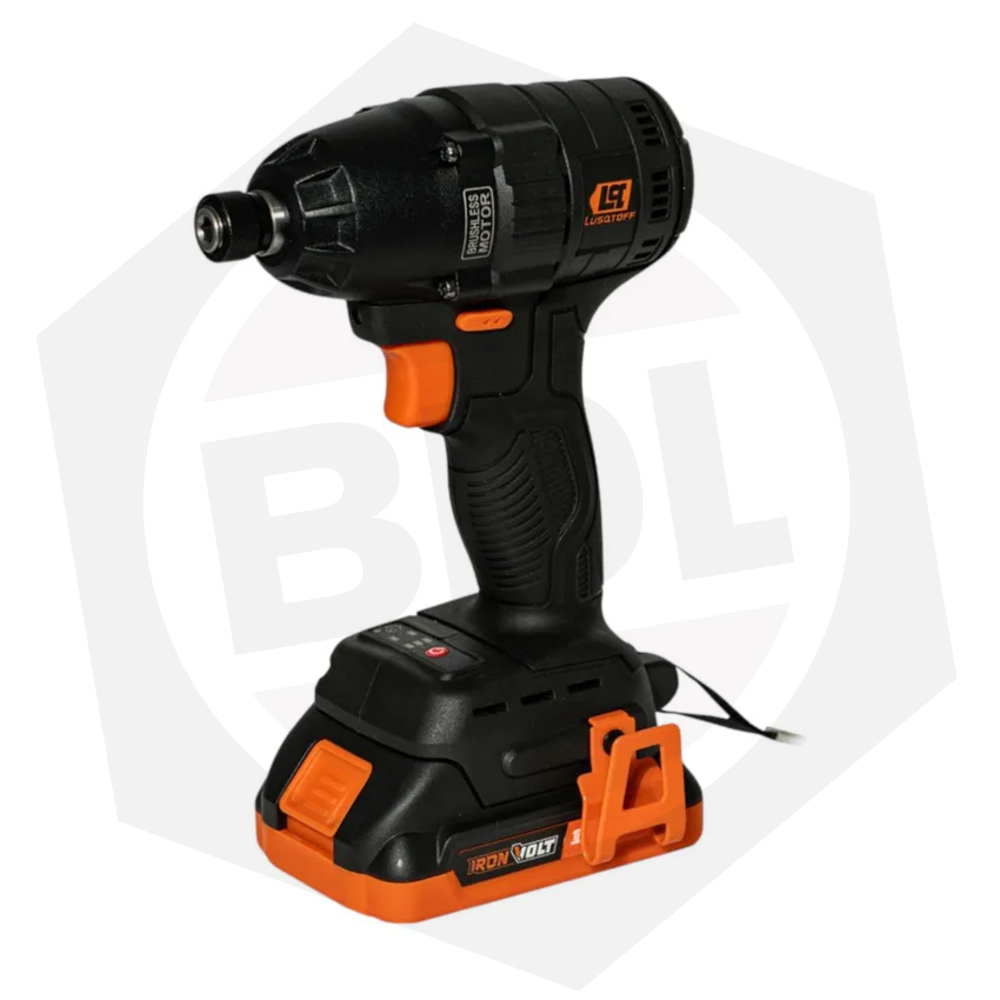 Atornillador de Impacto Inalambrico Lusqtoff LIL260-9BK Black Series. ENC 1/4 – 18V.