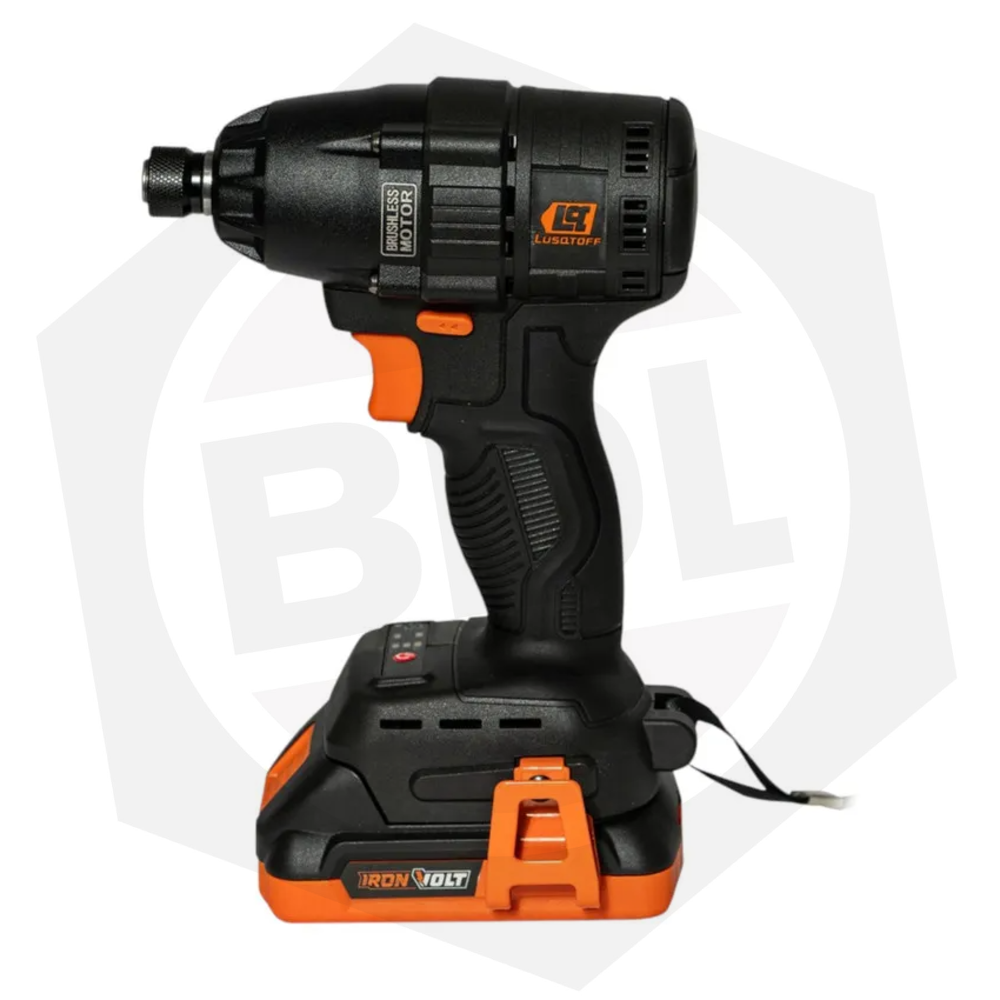 Atornillador de Impacto Inalambrico Lusqtoff LIL260-9BK Black Series. ENC 1/4 – 18V.