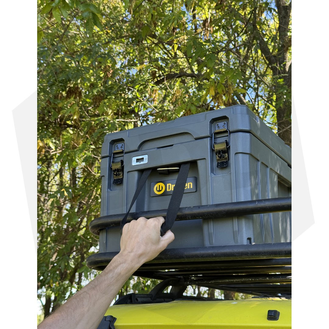 Caja Resistente Estanco Driven BD-086/G – 86 Litros / Gris