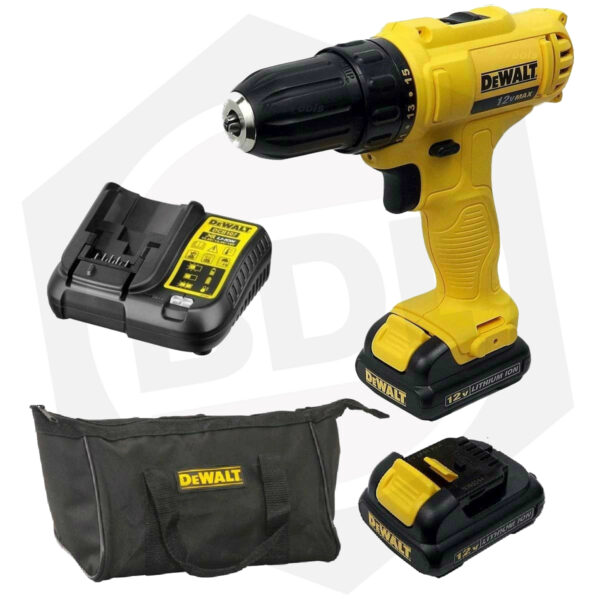 Taladro Atornillador Dewalt DCD700C2 – 12 V / 2 Baterías