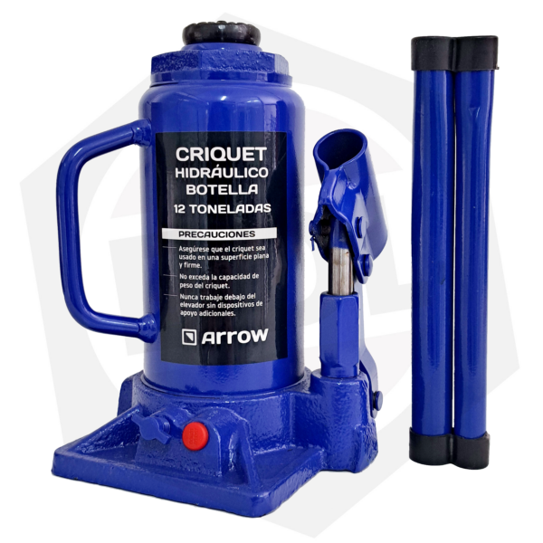 Crique Hidráulico Botella Arrow AR12T – 400 mm / 12 TN