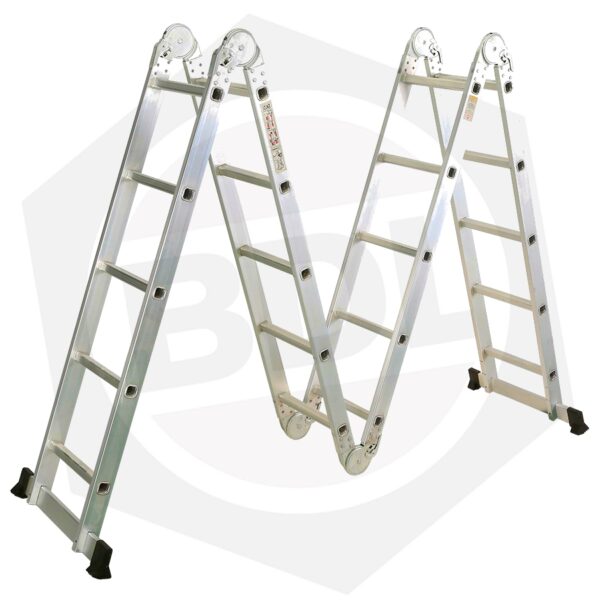 Escalera de Aluminio Articulada FMT – 20 Escalones