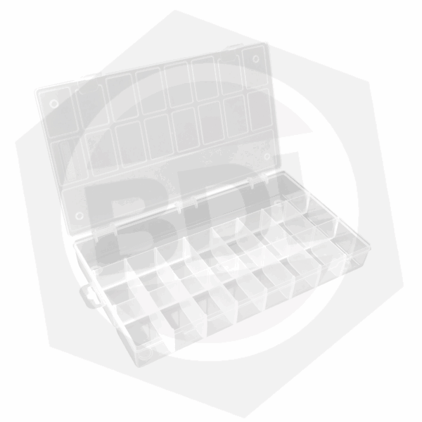 Organizador Plástico Transparente Tramontina 43804/302 – 17 Compartimentos