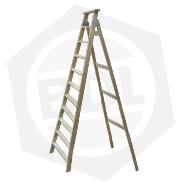 Escalera de Madera Familiar Simple Alpina – 11 Escalones