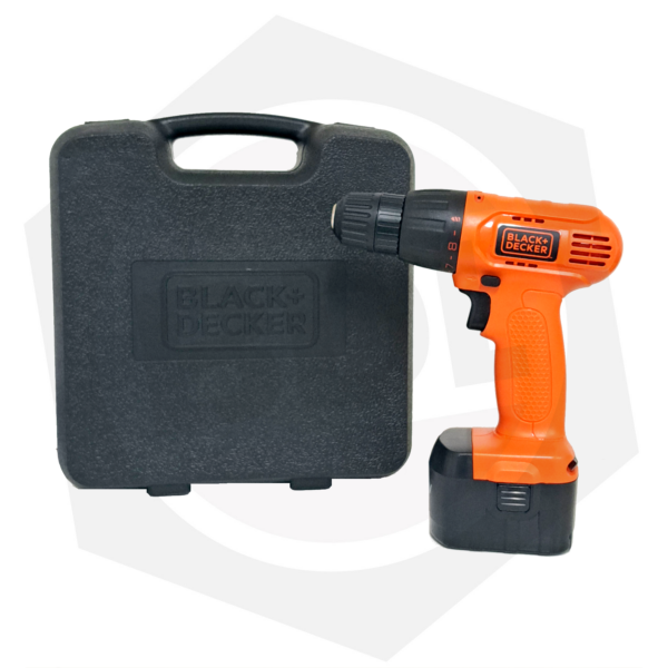 Taladro Inalámbrico Black & Decker CD121K-AR – 10 mm / 12 V