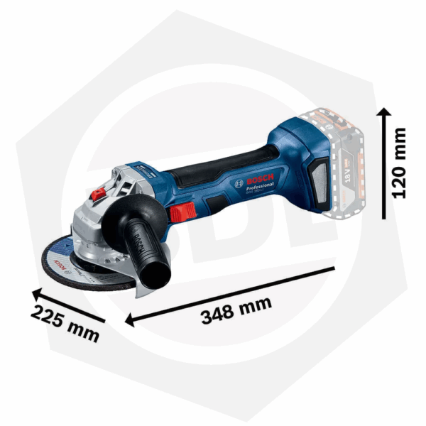 Amoladora Angular Bosch ACCU GWS 180-LI – 115 MM / 18 V