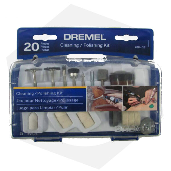 Juego de Accesorios para Minitorno Dremel 684-01 – 20 Piezas