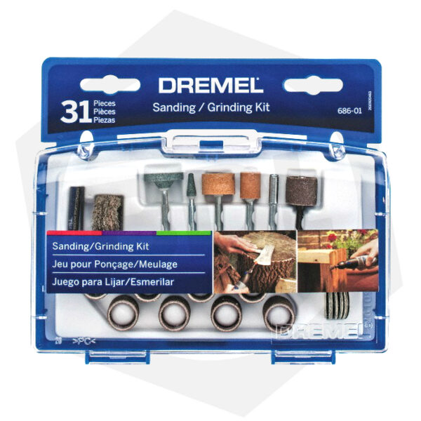 Juego de Accesorios para Minitorno Dremel 686-01 – 31 Piezas