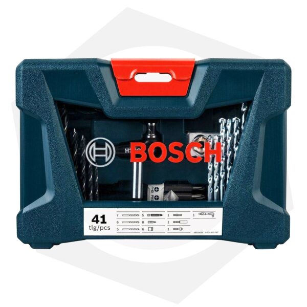 Juego de Mechas, Puntas y Bocallaves Bosch V-LINE 2607017396 – 41 Piezas