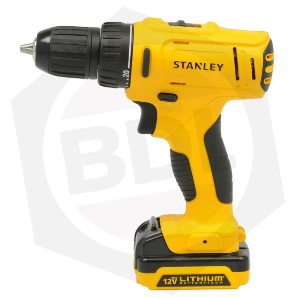 Taladro Atornillador Stanley SDC12S2K – 12 V / 2 Baterías