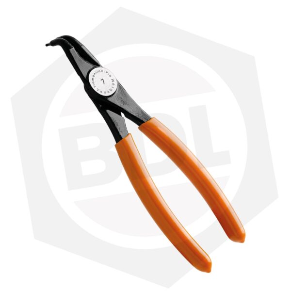 Pinza Seeger Cerrada Curva Aislada 1000 V Tramontina Pro 44009/107 – 180 mm / 7″