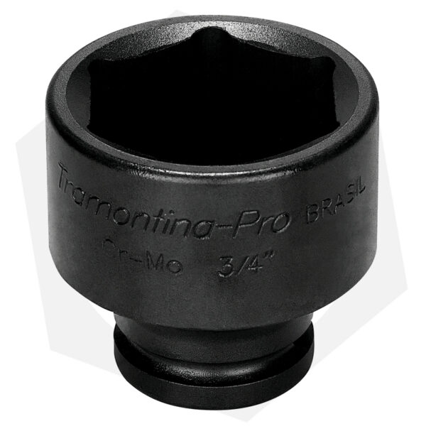 Bocallave Hexagonal Alto Impacto Tramontina Pro – Encastre 3/4″ – 17 MM