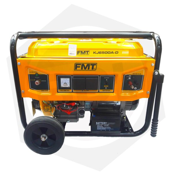 Generador 4 Tiempos FMT KJ-6500AD – Monofásico / Encendido Eléctrico / 13 HP