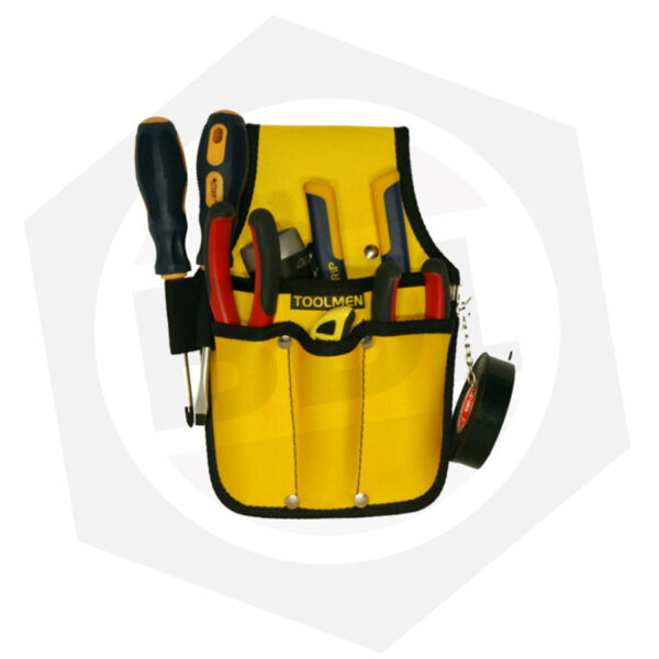 Porta Herramientas Electricista Mediano Toolmen T92 – 4 Bolsillos