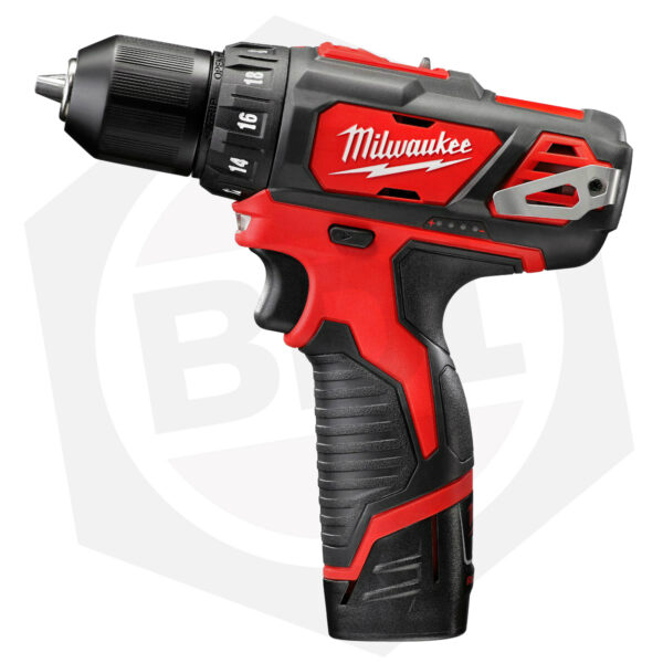 Taladro Percutor Atornillador Milwaukee 2408-259A – 12 V / 2 Baterías