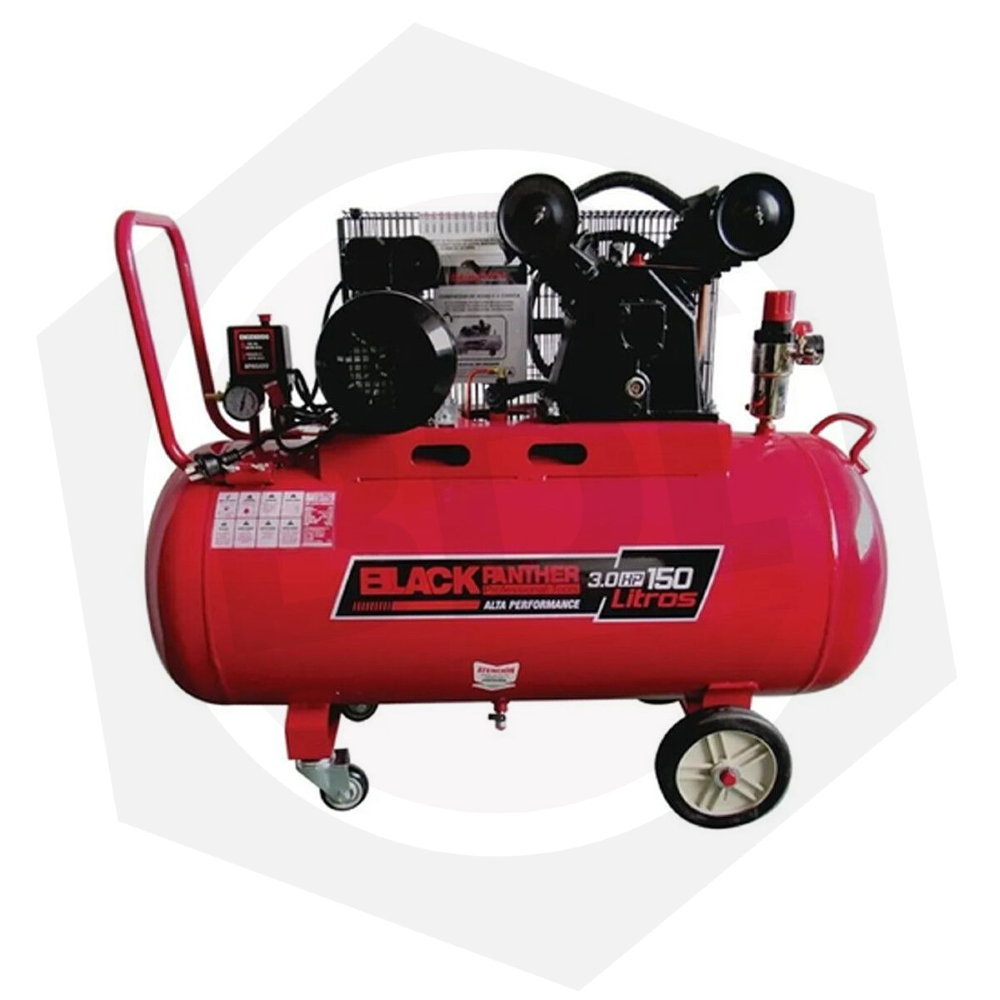 Compresor a Correa Black Panther BP-C30150BBM – 150 LITROS / 220 V / 3 HP