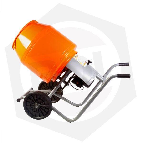 Hormigonera Deper – Motor 1/2 HP / 130 Litros / Ruedas Macizas Plásticas