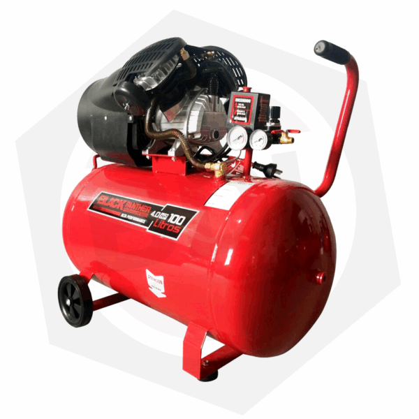 Compresor Bicilíndrico Black Panther BP-C40100B – 100 Litros / 220 V / 4 HP