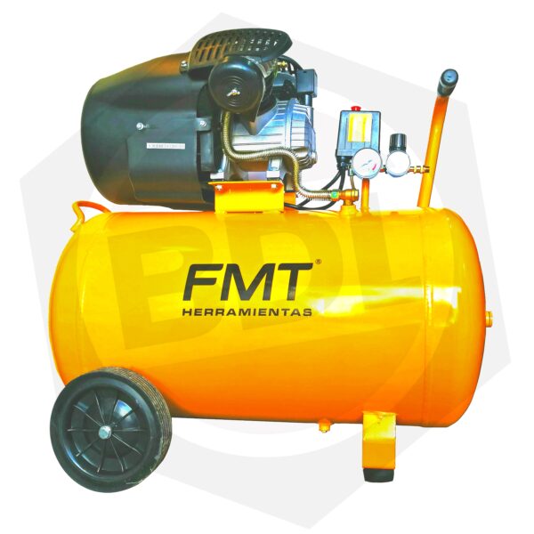 Compresor Bicilíndrico FMT TD-41100B – 100 Litros / 220 V / 4 HP