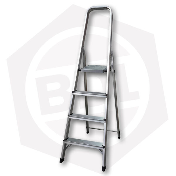 Escalera de Aluminio Familiar con Arco Black Panther BP-EF4ESC – 4 Escalones