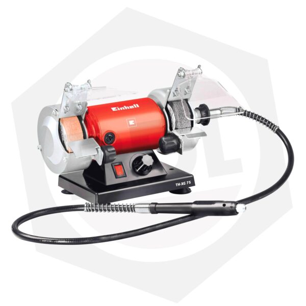 Mini Amoladora de Banco Einhell TH-XG 75 – 100 Accesorios