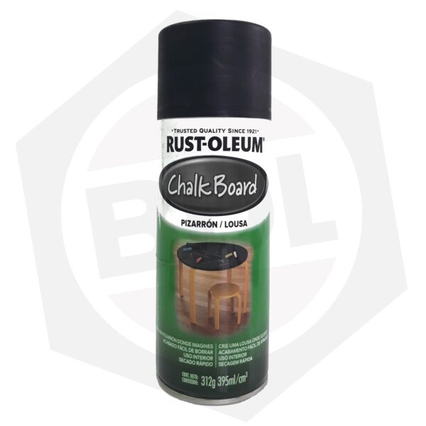 Pintura en Aerosol Pizarrón Rust-Oleum – NEGRO