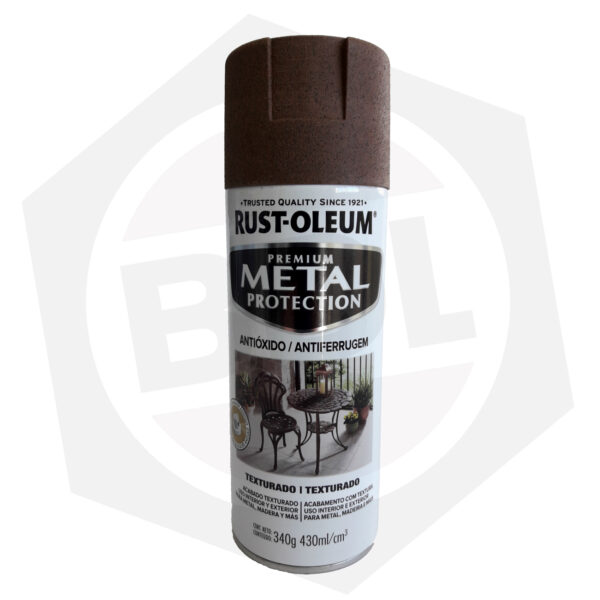 Pintura en Aerosol Metal Protection Texturado Rust-Oleum – MARRÓN