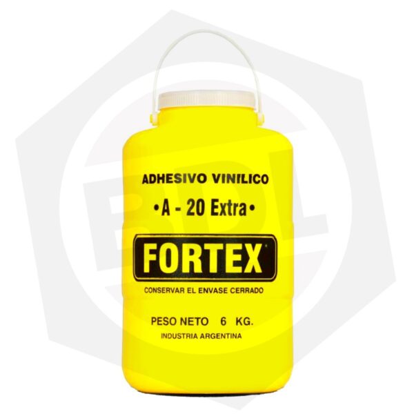 Adhesivo Vinílico FORTEX A-20 Extra – 6 Kg