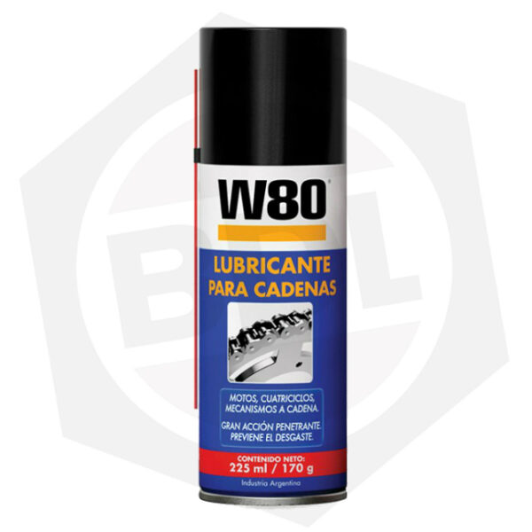 Lubricante para Cadenas W80 – 170 g / 225 ml