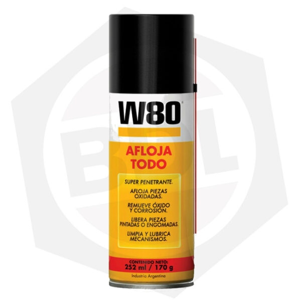 Lubricante Afloja Todo W80 – 170 g / 252 ml