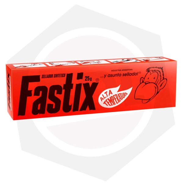 Sellador Sintético Alta Temperatura FASTIX – 25 G / ROJO