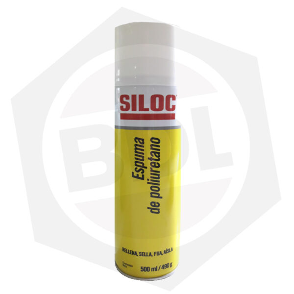 Espuma de Poliuretano Siloc – 500 ml