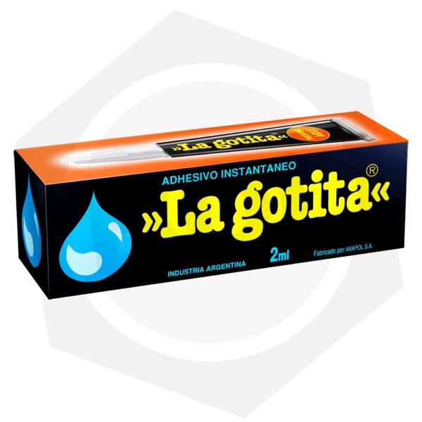 Adhesivo Instantáneo LA GOTITA – 2 ml